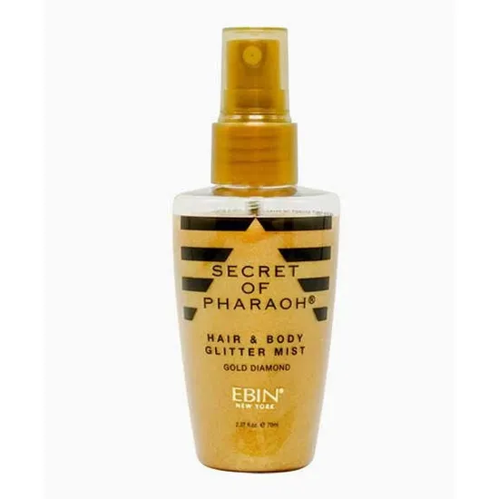Ebin New York Secret Of Pharaoh Hair & Body Glitter Mist Gold Dimond