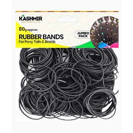 Kashmir Rubber Bands 2041 Black