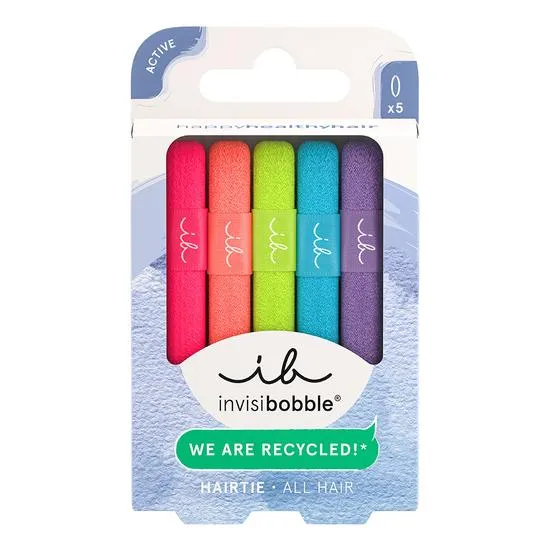 Invisibobble Get Active Neon Glow Hair Ties