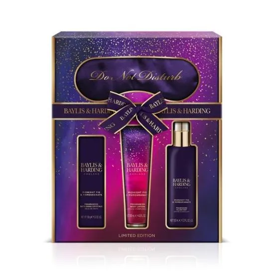 Baylis & Harding Midnight Fig & Pomegranate Luxury Beauty Sleep Gift Set