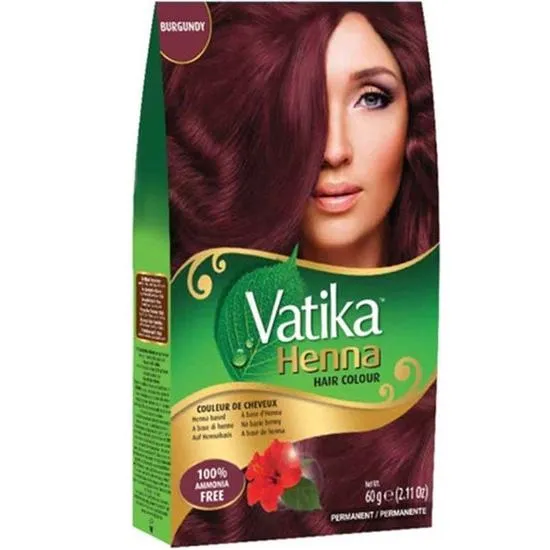 Dabur Vatika Burgundy Henna Hair Colour Powder