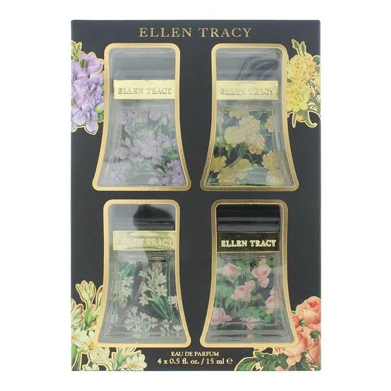Ellen Tracy Eau De Parfum Gift Set Radiant, Courageous, Confident, Inspiring
