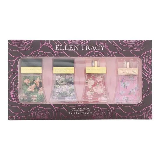 Ellen Tracy Eau De Parfum Gift Set Strong, Courageous, Sensational, Sparkling