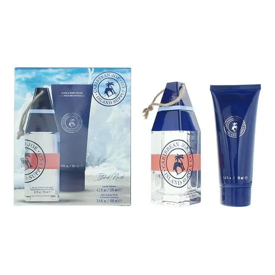 Caribbean Joe Island Musk Eau De Toilette 125ml Gift Set