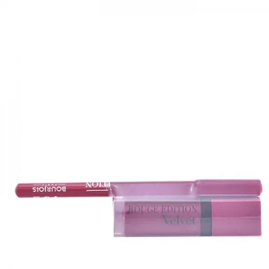Bourjois Rouge Edition Velvet Lipstick 14 Plum Plum Girl Set
