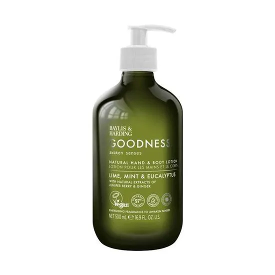 Baylis & Harding Goodness Lime Mint & Eucalyptus Natural Hand & Body Lotion