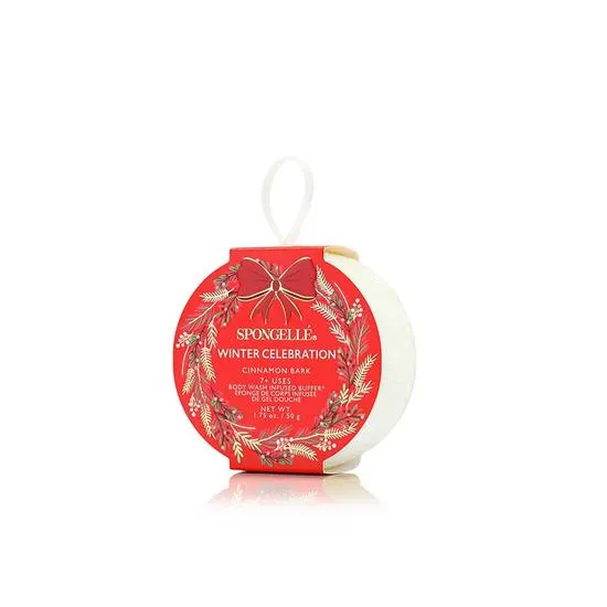 Spongelle Winter Celebration Body Wash Infused Buffer