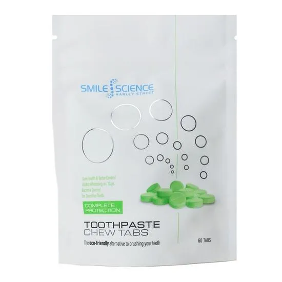 Smile Science Harley Street Toothpaste Tablets Complete Protection
