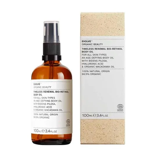 Evolve Beauty Timeless Renewal Bio Retinol Body Oil