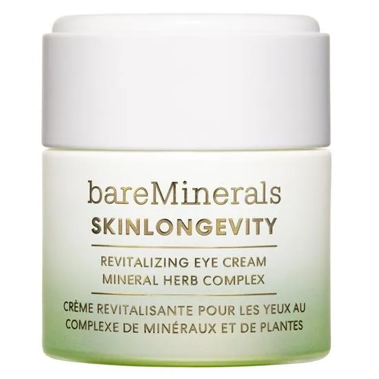 bareMinerals Skinlongevity Revitalising Eye Cream Mineral Herb Complex