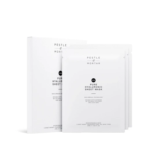 Pestle & Mortar Pure Hyaluronic Sheet Masks