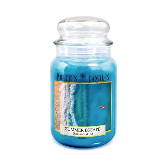Price's Candles Prices Candles Large Jar Summer Escape