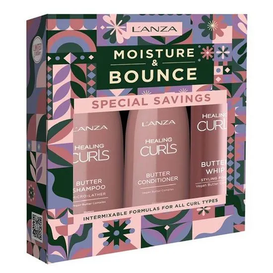 L'Anza Moisture & Bounce Healing Curls Set