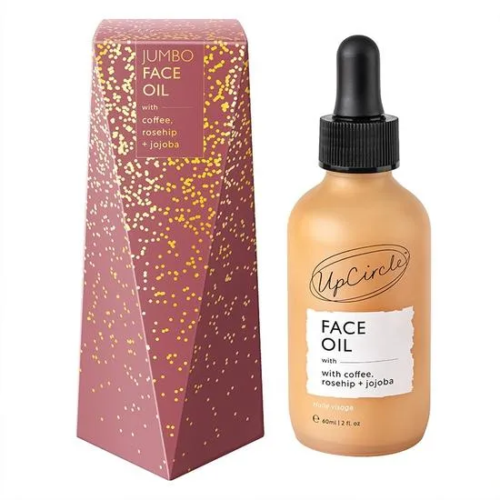 UpCircle Beauty Jumbo Face Oil Ith Coffee, Rosehip + Jojoba