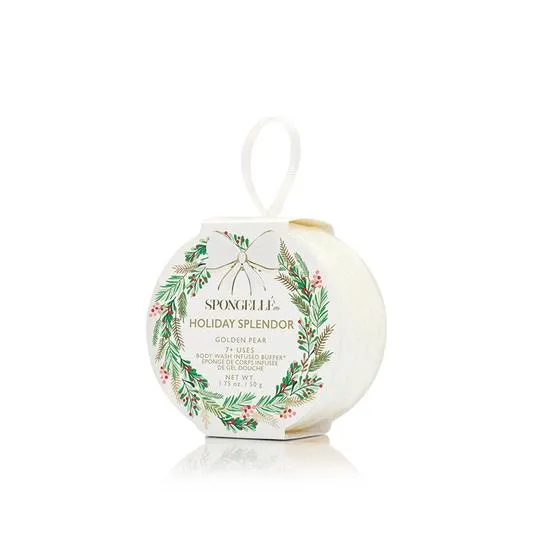 Spongelle Holiday Splendour Body Wash Infused Buffer
