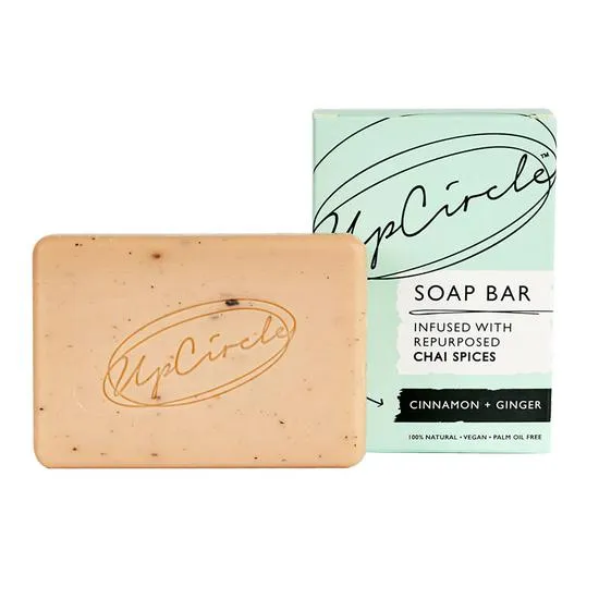 UpCircle Beauty Cinnamon & Ginger Chai Soap Bar