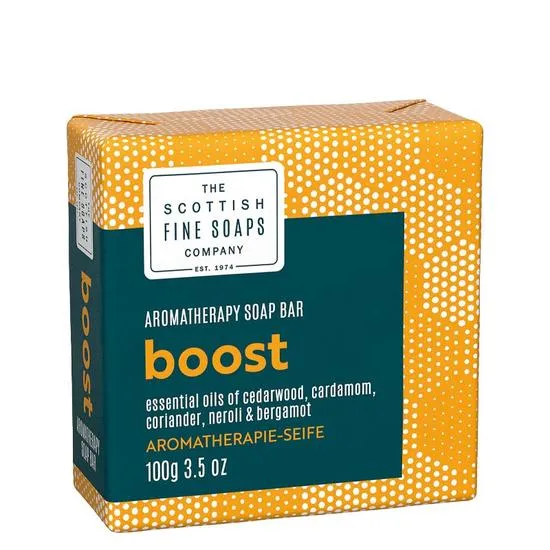 Scottish Fine Soaps Boost Wrapped Soap