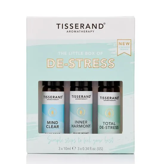 Tisserand Aromatherapy Aromatherapy The Little Box Of De-Stress
