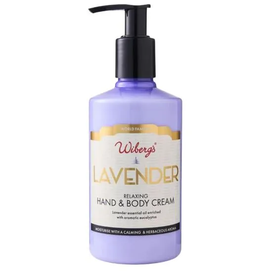 Wiberg's Pine Bath Essence Relaxing Lavender Hand & Body Cream