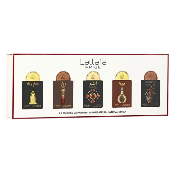 Lattafa Pride Collection No. 4 Eau De Parfum Gift Set 5 X 20Ml