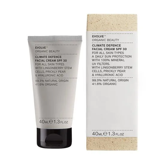 Evolve Beauty Climate Defence Facial Cream SPF 30