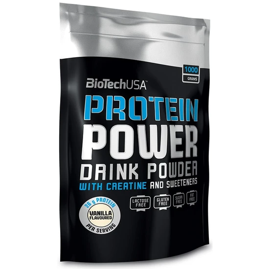 Biotechusa Protein Power, Strawberry Banana - 1000G - Image 3