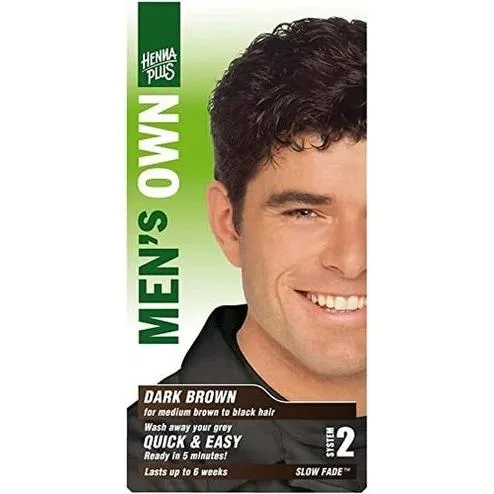 Henna Plus Men's Dark/Brown Hennaplus Own 80Ml - Image 3