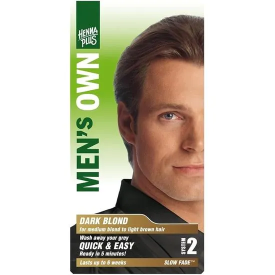 HENNAPLUS MEN'S OWN DARK BLOND 80ML - Image 3