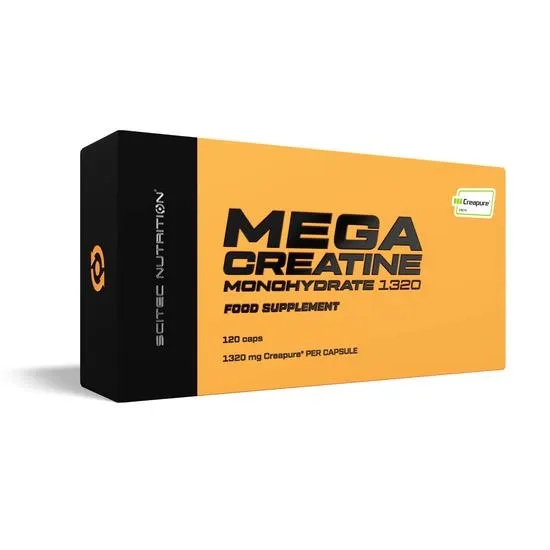 Scitec Nutrition - Mega Creatine Monohydrate 1320, 120 Cap - Image 4