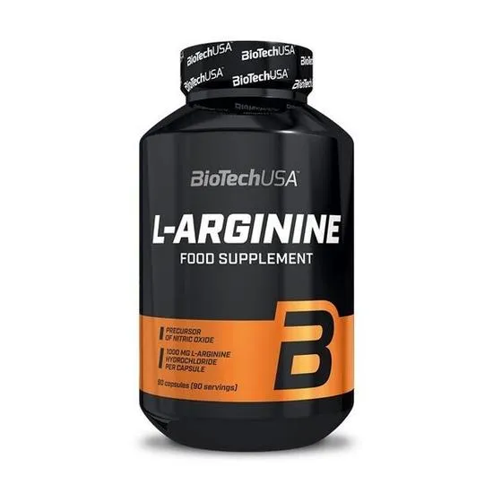 BioTech USA L-Arginine 1000mg Training Booster - 90 mega caps - Image 6