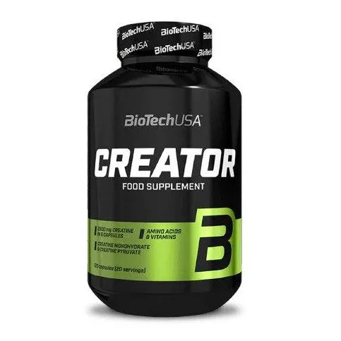 BiotechUSA Creator Creatine Monohydrate 120 caps Pre workout - Image 5