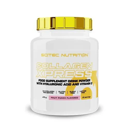 Scitec Collagen Xpress – 475 Grams - Fruit Punch - Image 2