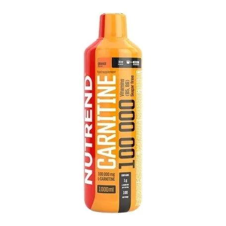 NUTREND NTR Carnitine 100000 1 l orange liquid Dietary Supplement Orange Flavour - Image 4