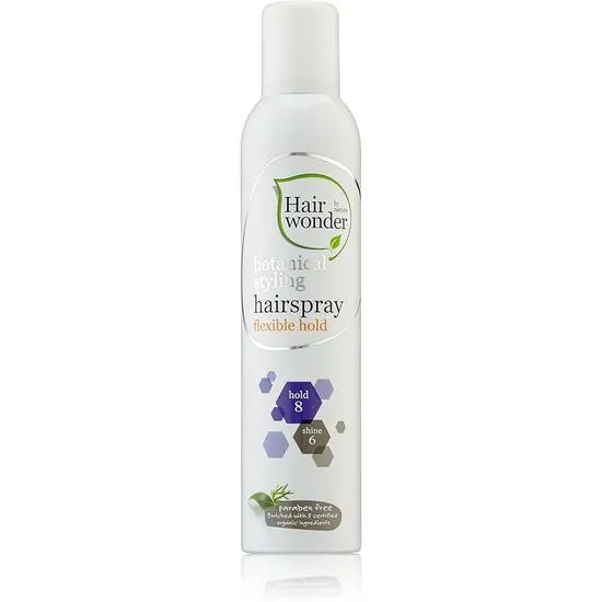 Hair Wonder Green Hairwonder Botanical Styling Hairspray Flexible Hold 300Ml - Image 3