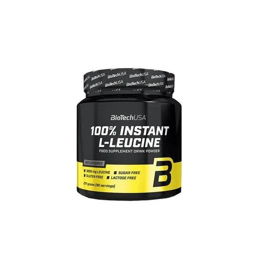 BiotechUSA 100% Instant L-Leucine 3000mg Training Booster Sugar Free Drink 277g - Image 6