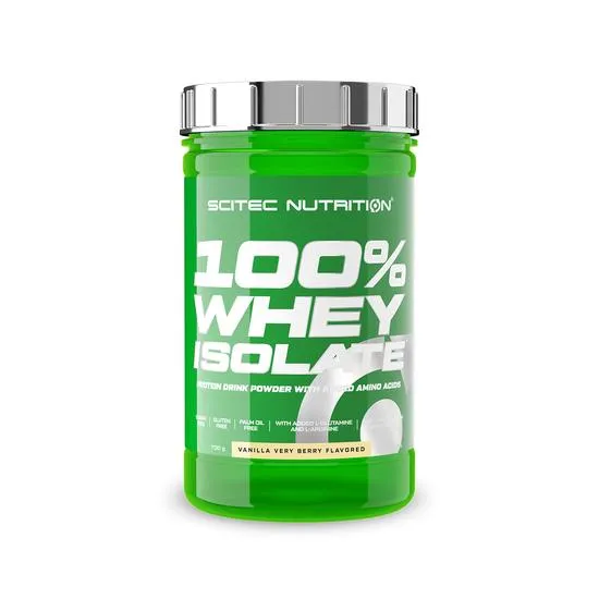 Scitec 100% Whey Isolate, Vanilla Very Berry - 700G - Image 2