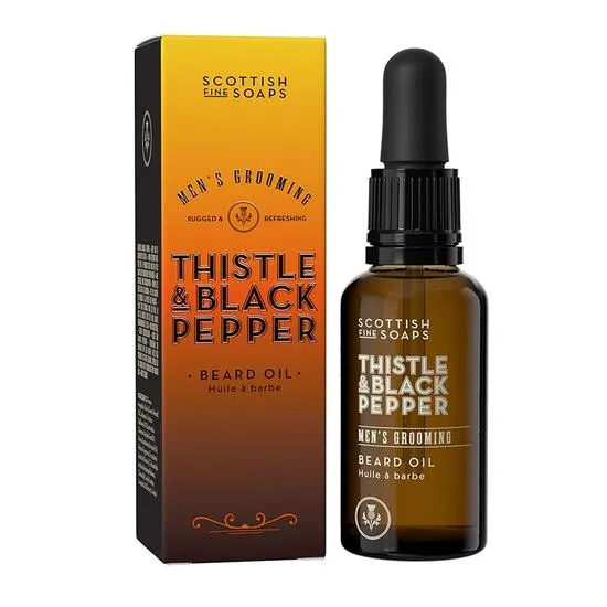 Scottish Fine Soaps Thistle & Black Pepper Beard Oil