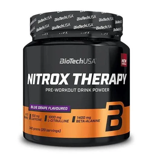 Biotechusa Blue Nitrox Therapy, Grape - 340G - Image 3