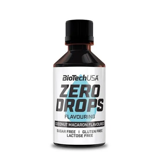 BioTechUSA Zero Drops Coconut Macaron