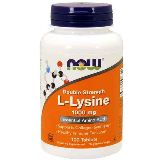 L-Lysine, 1,000 mg, 100 Tablets - Now Foods - Image 9