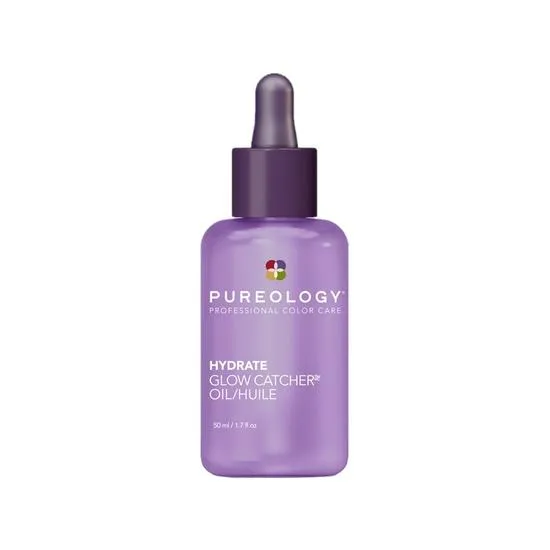 Pureology Hydrate Glow Catcher Hydrating Hair Oil For Dry, Frizzy Hair