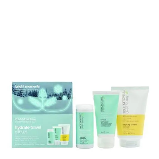 Paul Mitchell Clean Beauty Hydrate Travel Gift Set