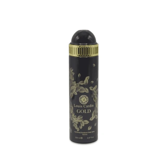 Louis Cardin Gold Femme Perfumed Deodorant Body Spray