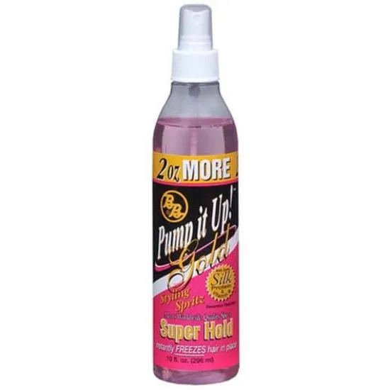 Bronner Bros Pump It Up Gold Styling Spritz