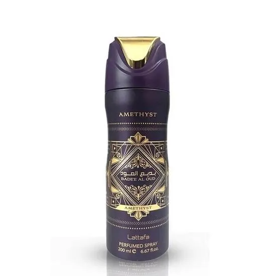 Lattafa Bade'e Al Oud Amethyst Body Spray 200Ml - Image 2