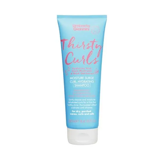 Umberto Giannini Thirsty Curls Moisture Surge Curl Hydrating Shampoo 250Ml