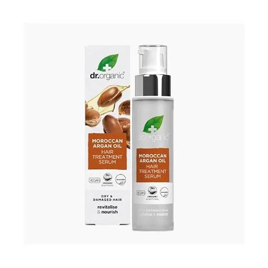 Dr Organic Moroccan Argan Oil Hair Treatment Serum 100Ml - Image 7