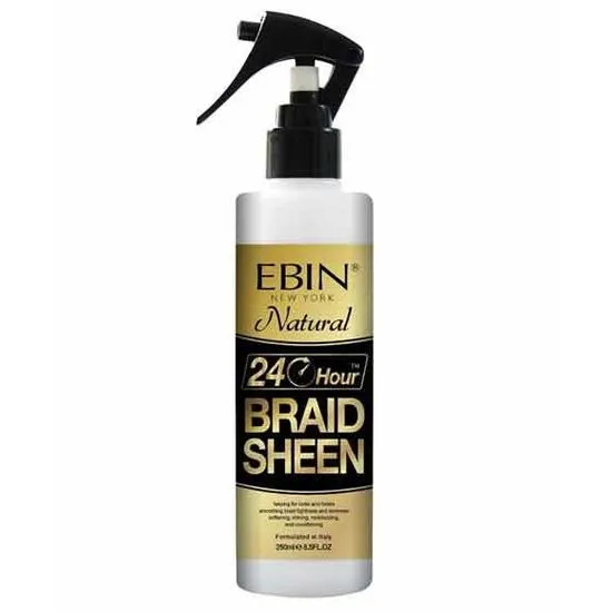 Ebin New York Argan Oil From Morocco 24 Hour Natural Braid Sheen Spray