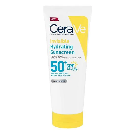CeraVe Invisible Hydrating Sunscreen SPF 50+
