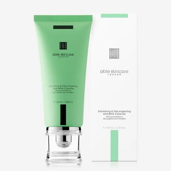 Able Exfoliating & Decongesting AHA/BHA Cleanser
